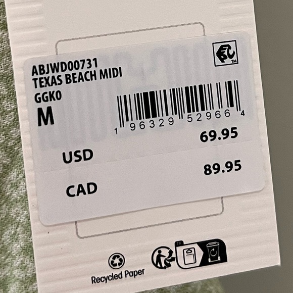 Billabong midi summer dress NWT - Picture 4 of 4